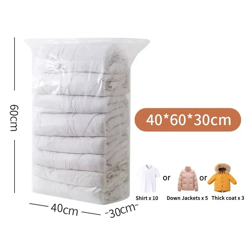 Sacs de rangement sous vide grand format pour vêtements et couettes, avec compression, idéaux pour le voyage 10