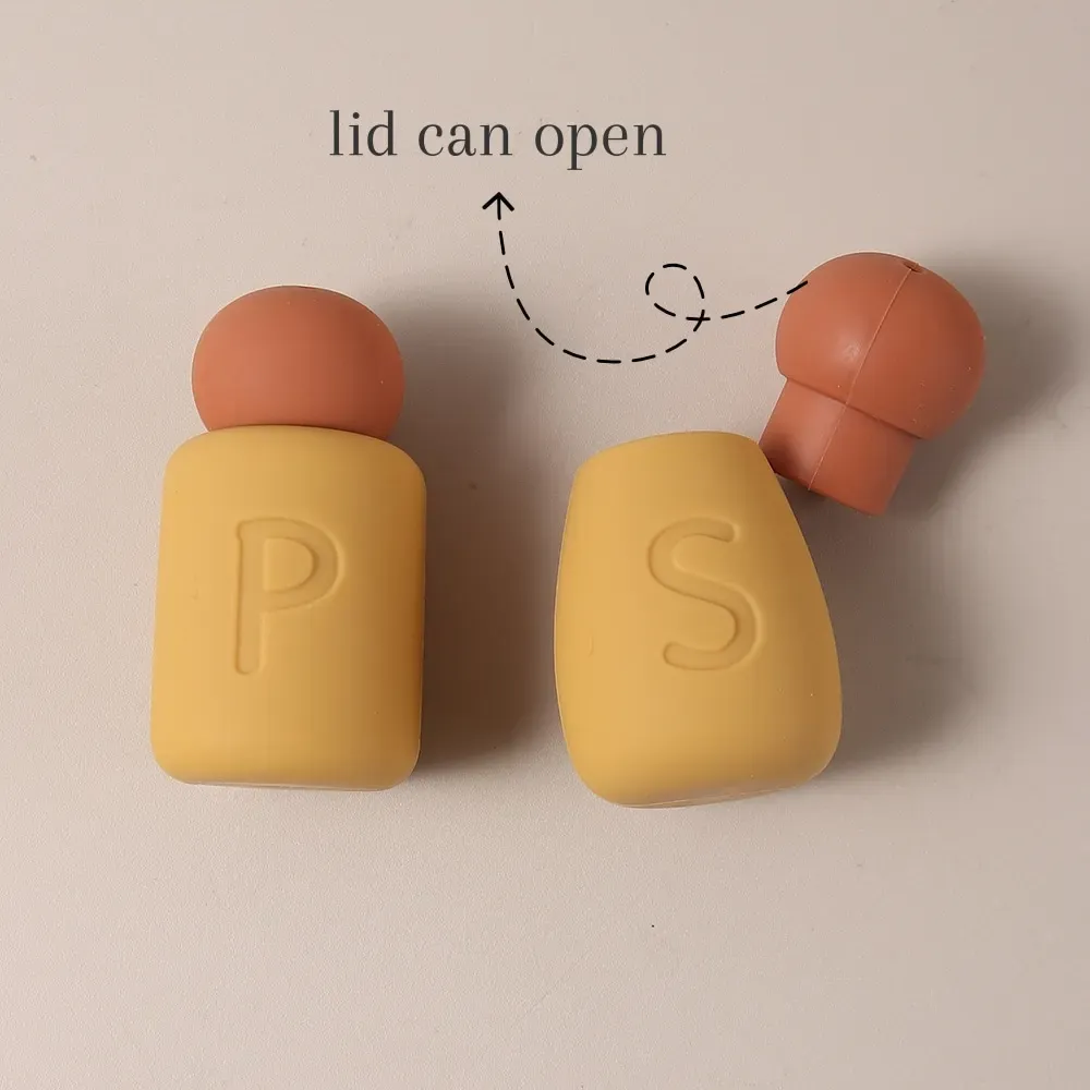 Vue d'ensemble des pièces de cuisine en silicone