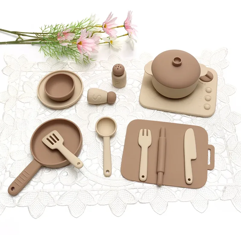 Accessoires de cuisine en silicone pour enfants