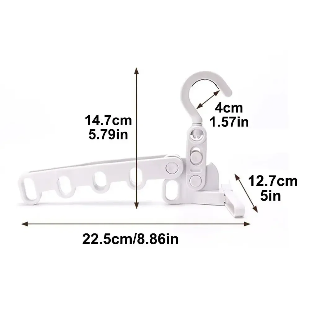 Détail du séchoir à linge pliable