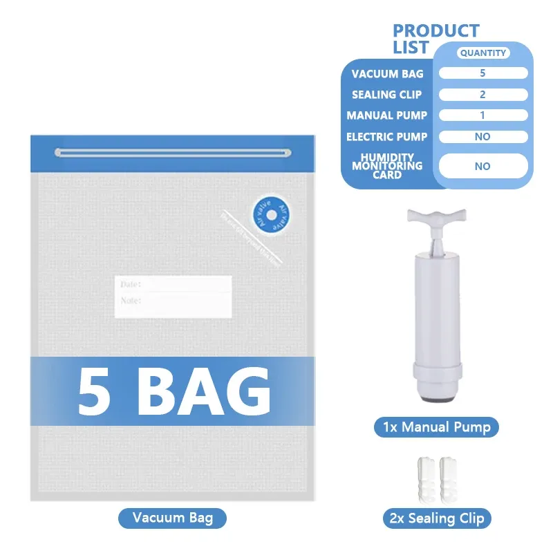 Sacs de stockage sous vide pour filament avec pompe manuelle/électrique, accessoires pour imprimante 3D, pour filament PLA, ABS, PETG, nylon, TPU et ASA, conservation au sec 12
