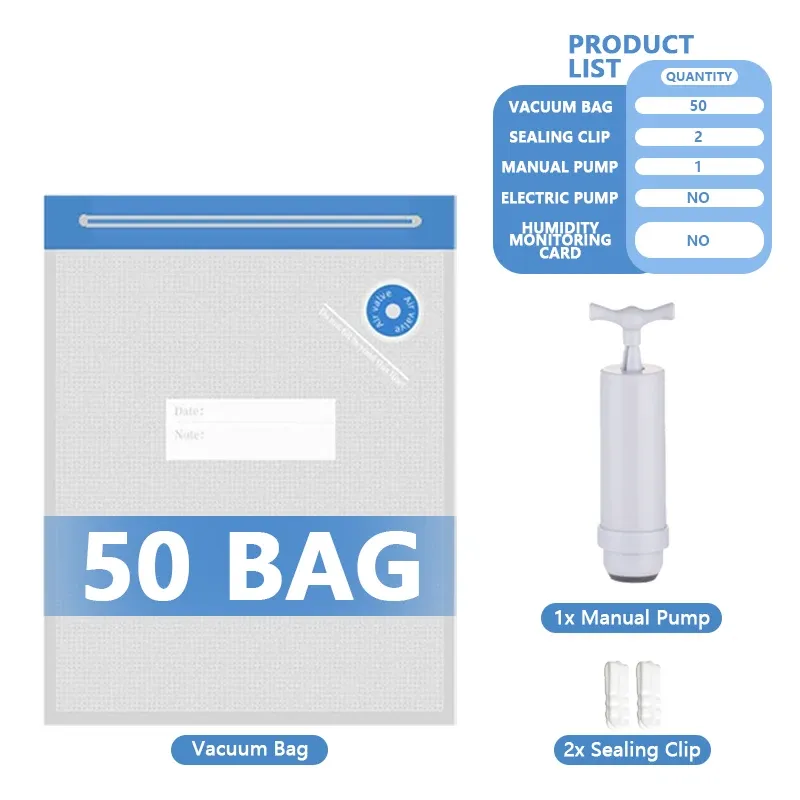 Sacs de stockage sous vide pour filament avec pompe manuelle/électrique, accessoires pour imprimante 3D, pour filament PLA, ABS, PETG, nylon, TPU et ASA, conservation au sec 24