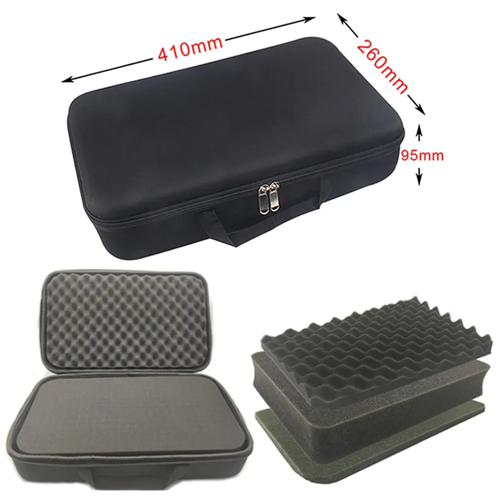 Étui de rangement rigide en mousse, sac de voyage personnalisé antichoc à fermeture éclair pour appareil photo et accessoires d'outils d'extérieur
