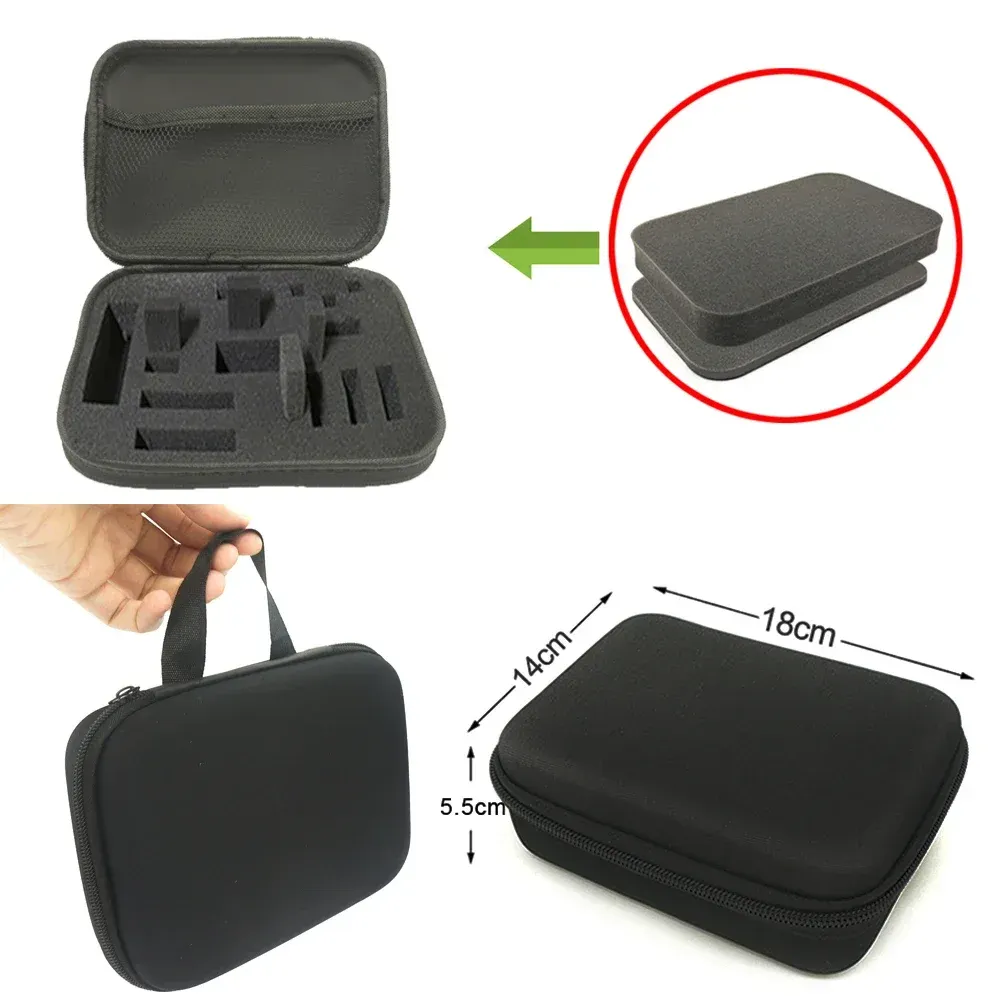 Étui de rangement rigide en mousse, sac de voyage personnalisé antichoc à fermeture éclair pour appareil photo et accessoires d'outils d'extérieur 20
