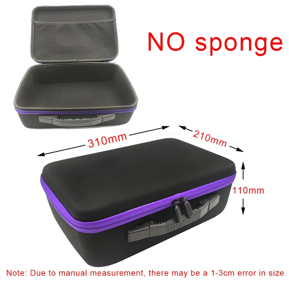 Étui de rangement rigide en mousse, sac de voyage personnalisé antichoc à fermeture éclair pour appareil photo et accessoires d'outils d'extérieur 8