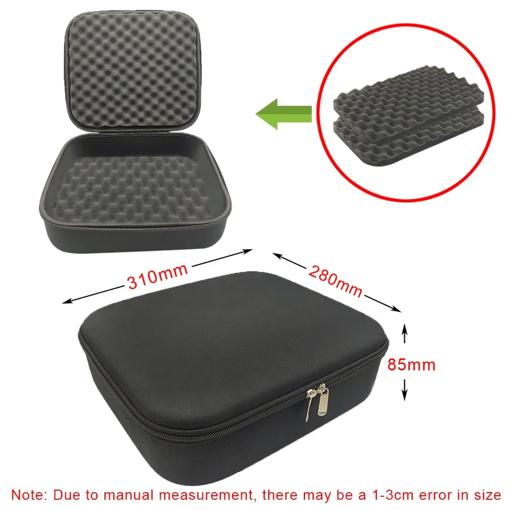 Étui de rangement rigide en mousse, sac de voyage personnalisé antichoc à fermeture éclair pour appareil photo et accessoires d'outils d'extérieur 13