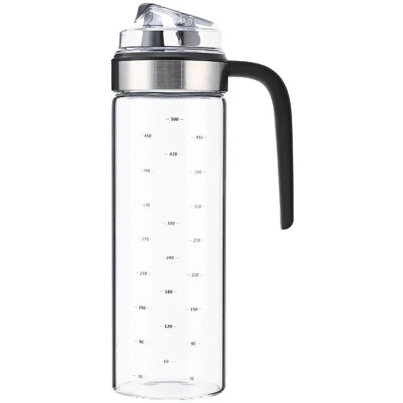 Distributeur d'huile en verre, lot de 2 8