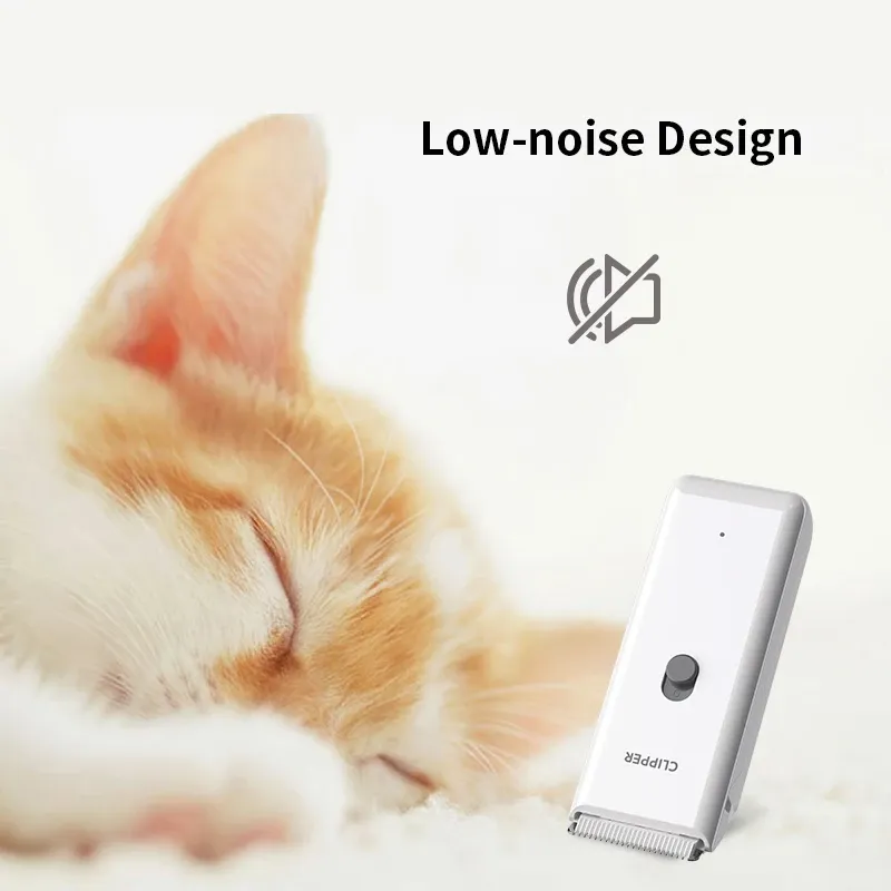 Tondeuse électrique pour chien et chat, silencieuse, sans fil et rechargeable, outil de toilettage professionnel pour animaux de compagnie 4