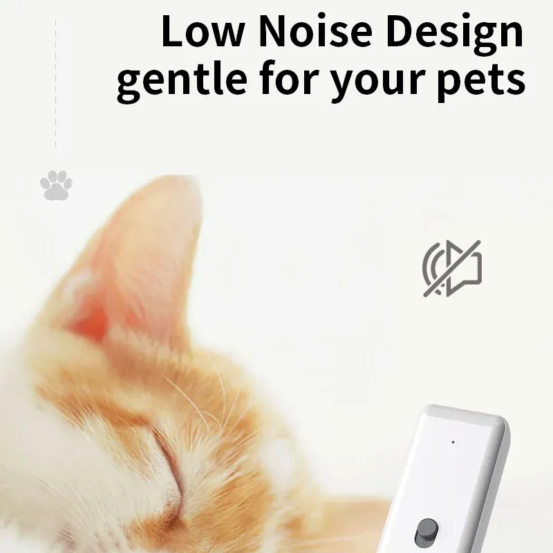 Tondeuse pour chat, utilisation douce