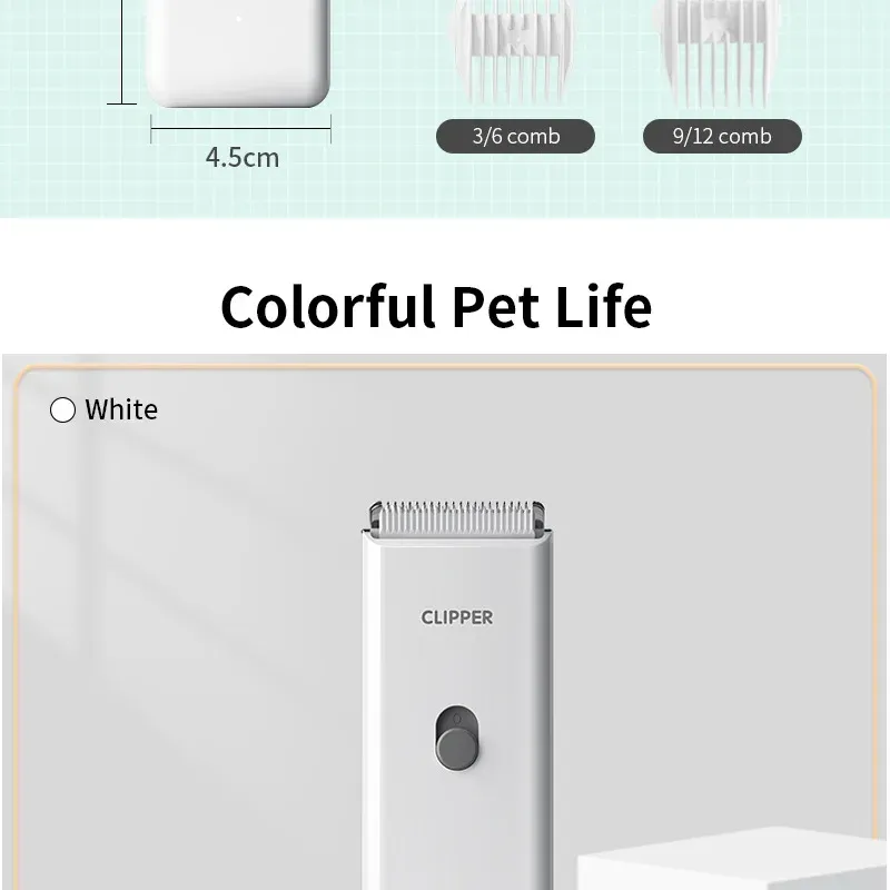 Tondeuse pour animaux, mise en situation