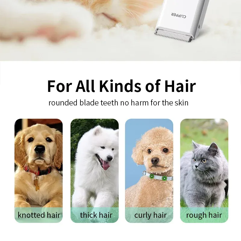 Tondeuse pour animaux, ergonomie