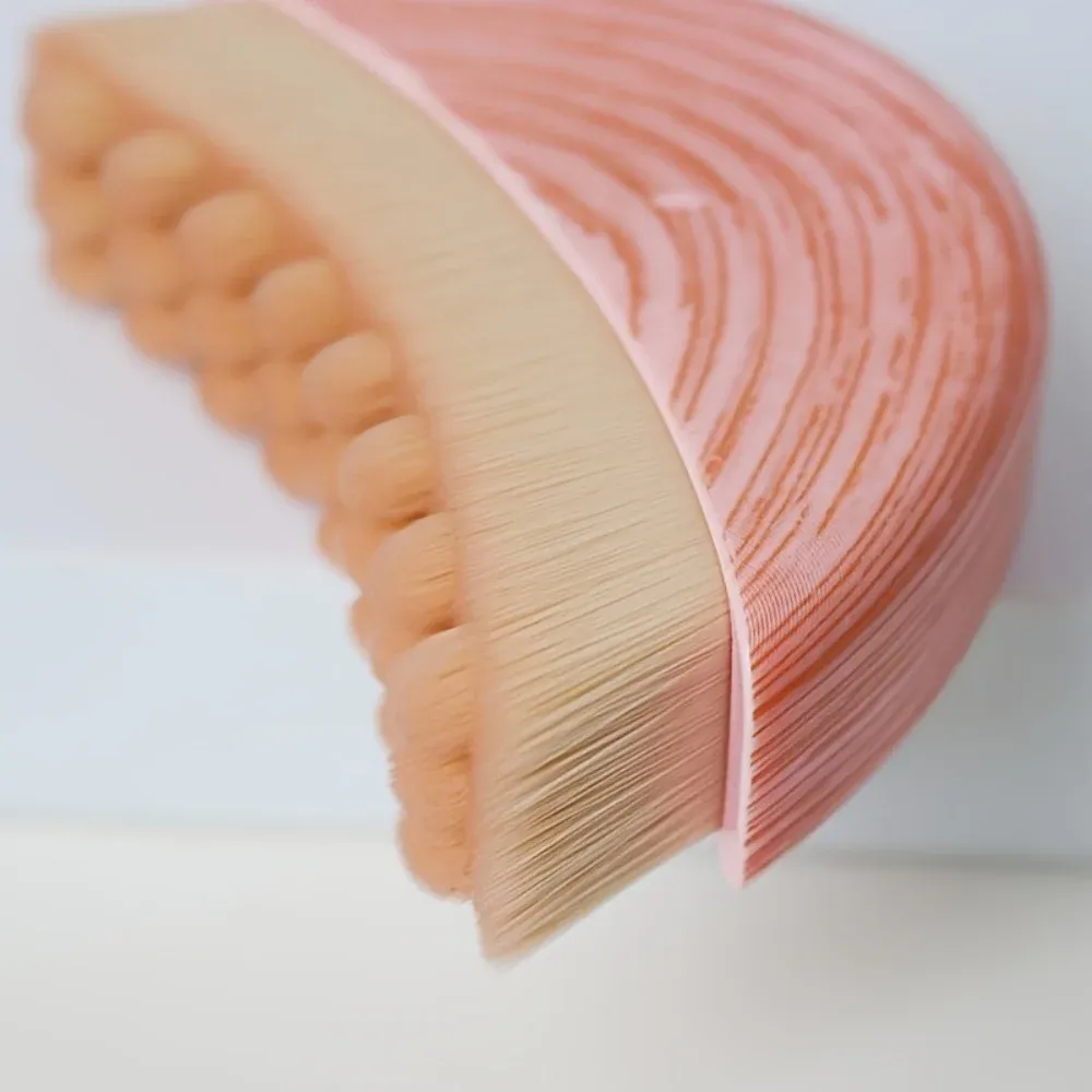 Brosse de soin du contour du visage portable et simple, brosse de massage pour le visage, les yeux et le cou 4