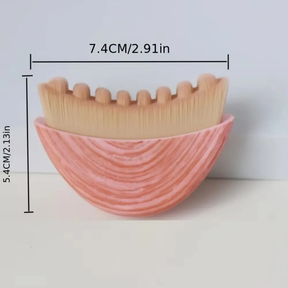 Brosse de soin du contour du visage, vue détaillée