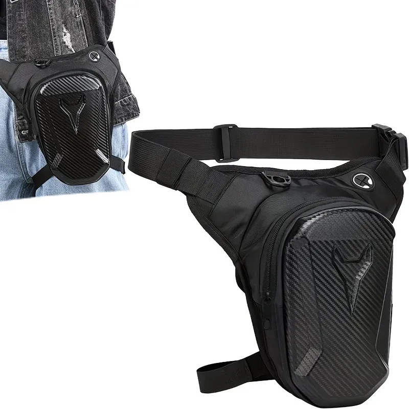 Sacoche de cuisse imperméable pour moto, sac banane, sac bandoulière, pour motard, motocross, équipement moto homme femme - Image 1