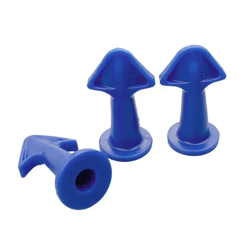 Buse à mastic en silicone multifonction, grattoir, outils de calfeutrage pour sol, kit de buses à mastic en silicone, ensemble d'amélioration de l'habitat A, 3 pièces 7