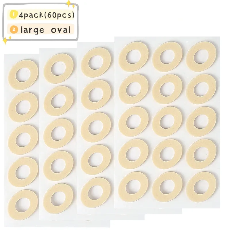 Lot de 60 coussinets auto-adhésifs anti-callosités pour le dos des pieds (4 paquets) – Patchs de protection pour orteils, soulagement des ampoules et de la douleur 8