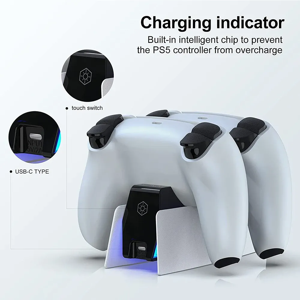 Station de charge DualSense pour PS5 vue 5
