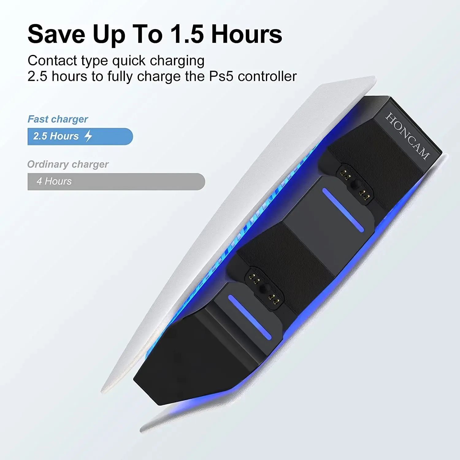 Station de charge USB-C double pour manette DualSense PS5 7