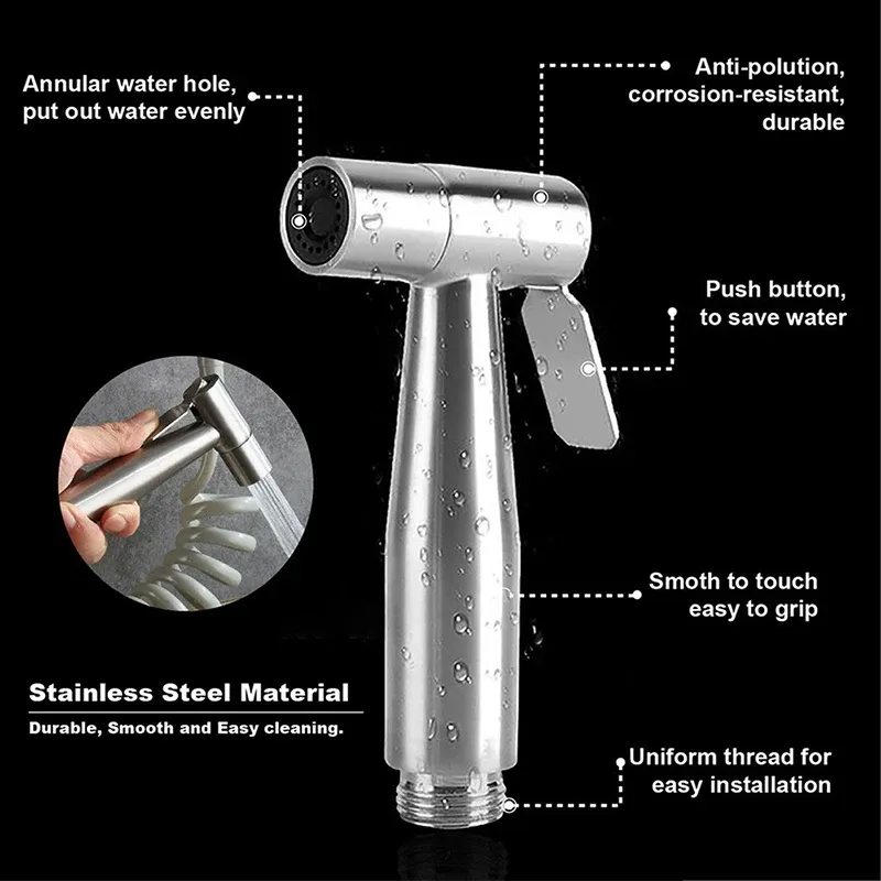 Pulvérisateur de bidet portable - détail du design