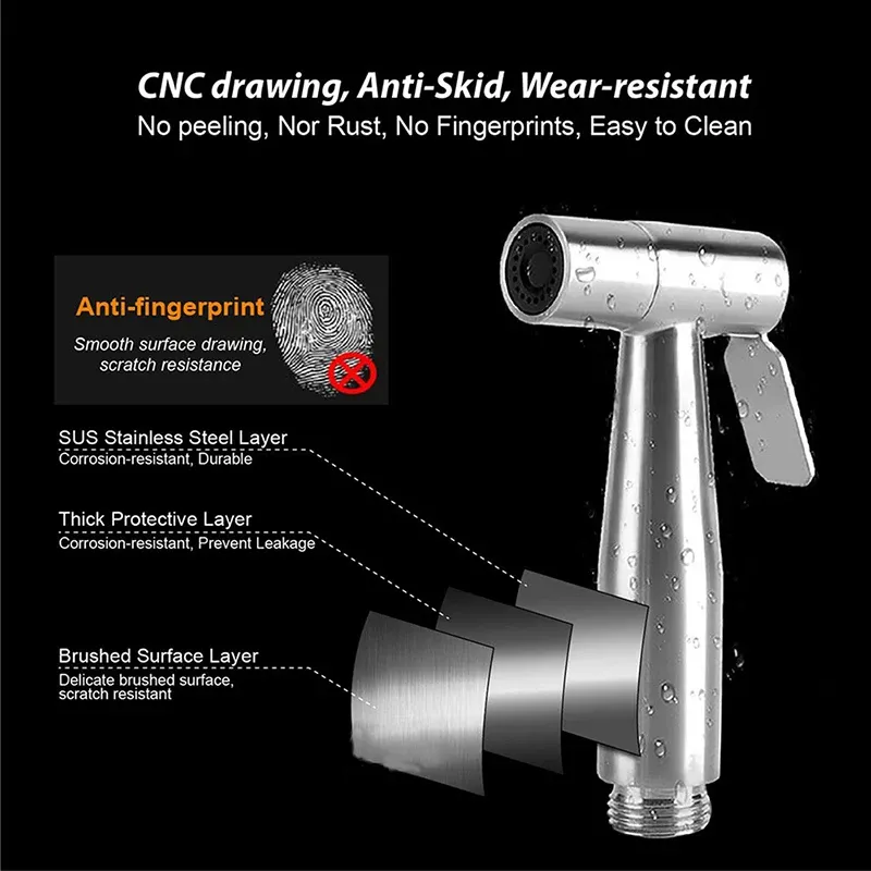 Pulvérisateur de bidet portable - vue principale