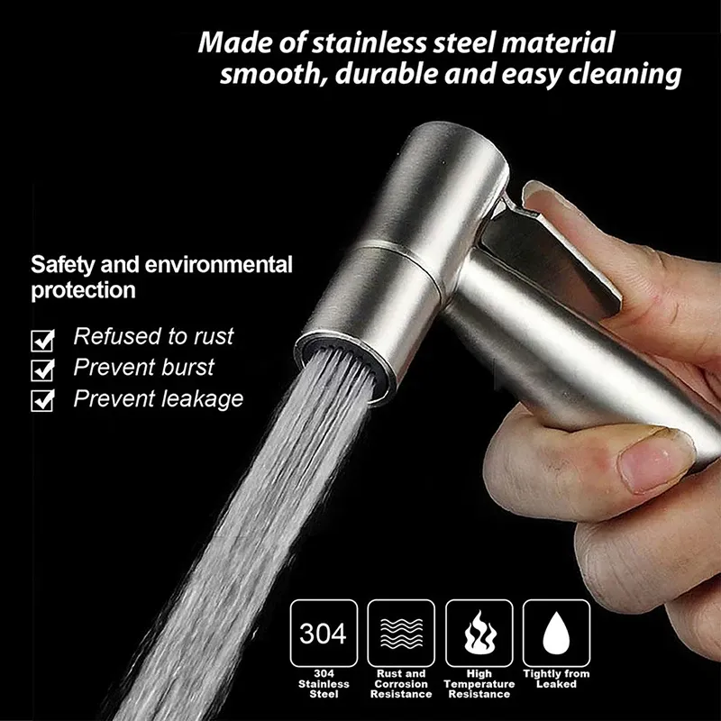 Pulvérisateur de bidet portable - mise en situation