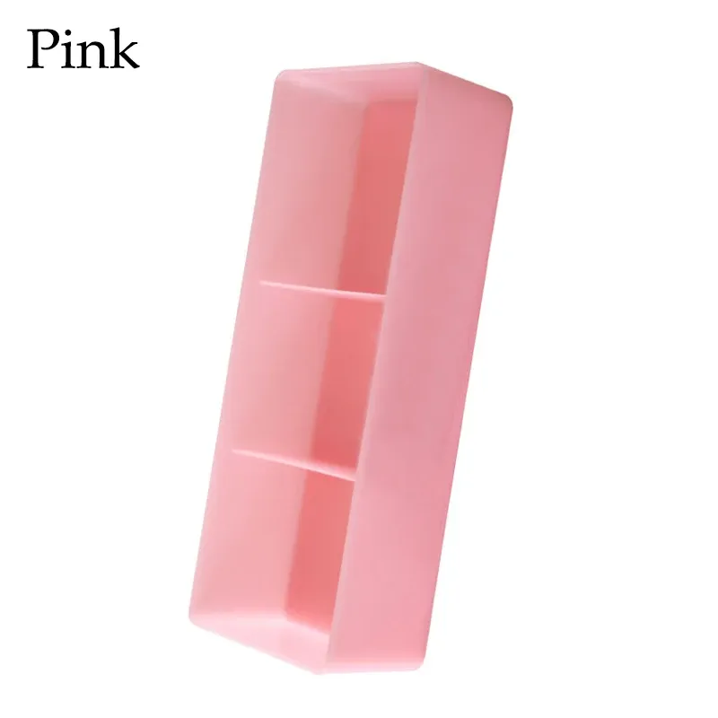 Boîte de rangement pour cils avec couvercle en acrylique transparent, organisateur de cosmétiques de bureau 8