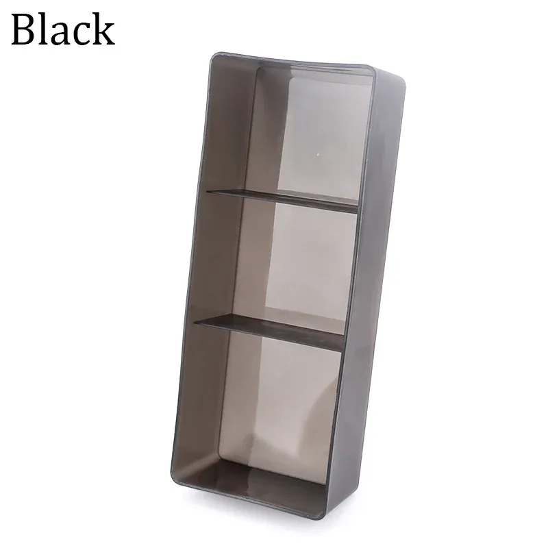 Boîte de rangement pour cils avec couvercle en acrylique transparent, organisateur de cosmétiques de bureau 11