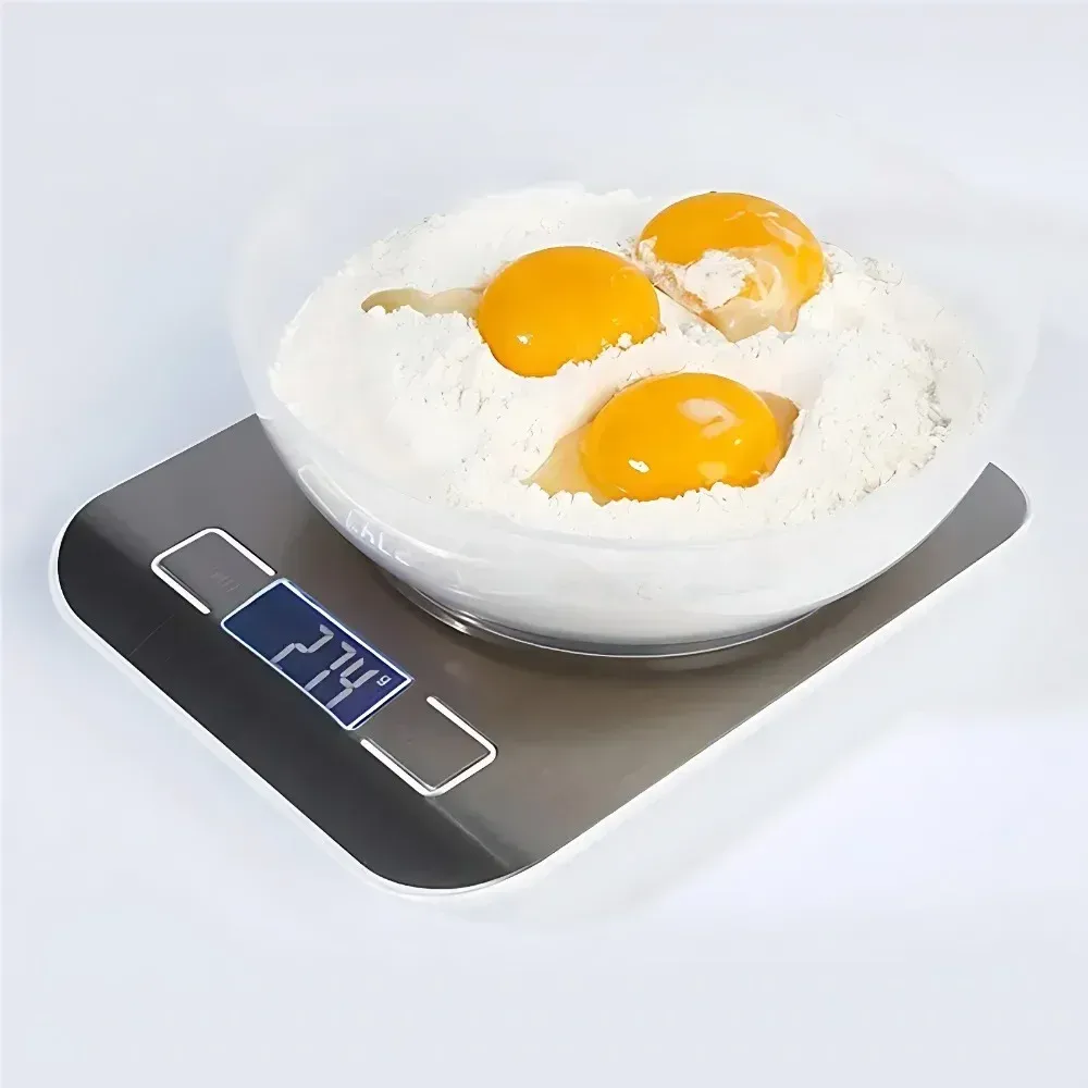 Balance de cuisine électronique en acier inoxydable