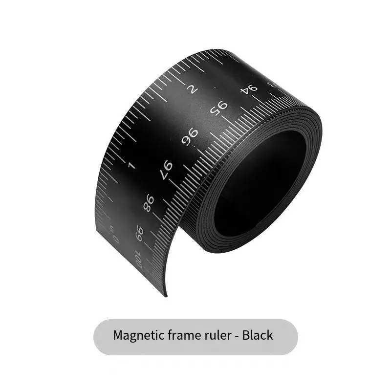Règle magnétique flexible en usage
