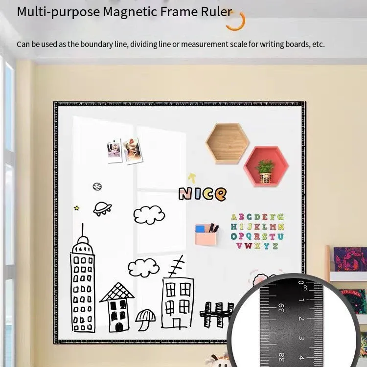 Règle magnétique flexible vue d'ensemble