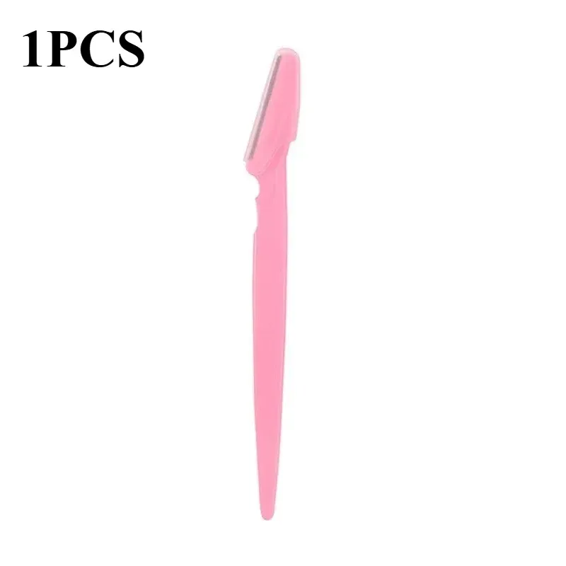 Rasoir à sourcils et rasoir facial pour femmes, outil de dermaplaning exfoliant polyvalent avec capuchon de précision 7