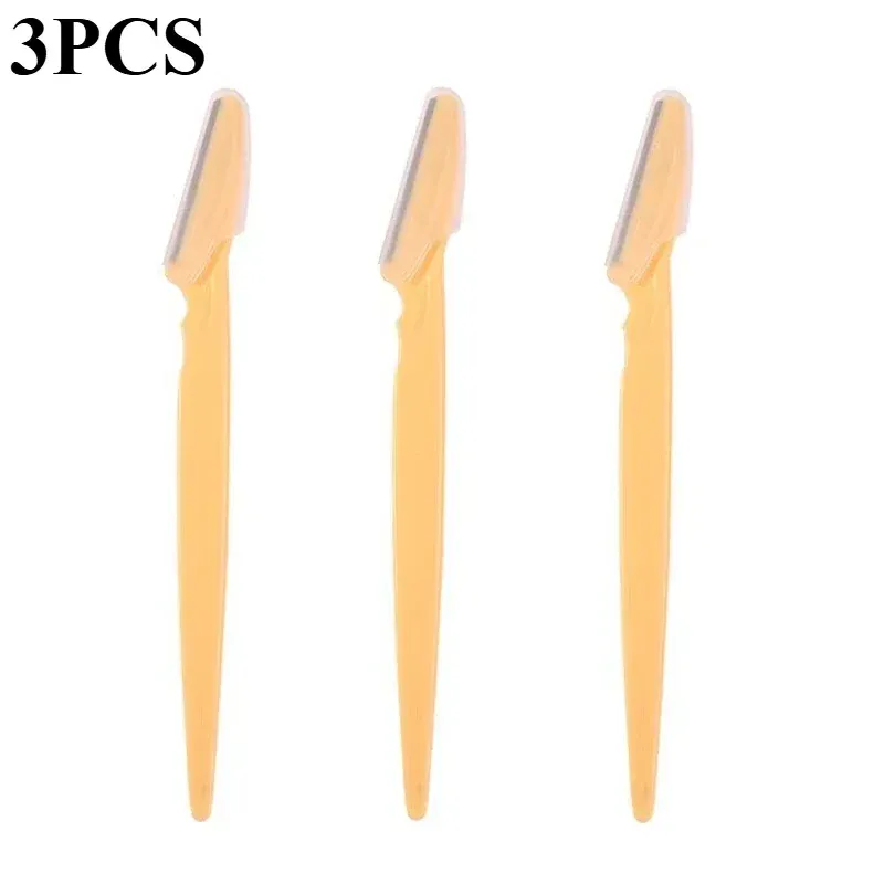 Rasoir à sourcils et rasoir facial pour femmes, outil de dermaplaning exfoliant polyvalent avec capuchon de précision 16