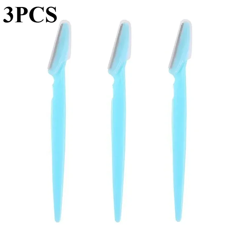 Rasoir à sourcils et rasoir facial pour femmes, outil de dermaplaning exfoliant polyvalent avec capuchon de précision 13
