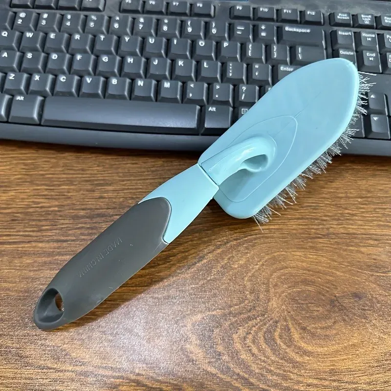 Brosse multifonction à poils rigides pour joints de sol et carrelage de salle de bain 6