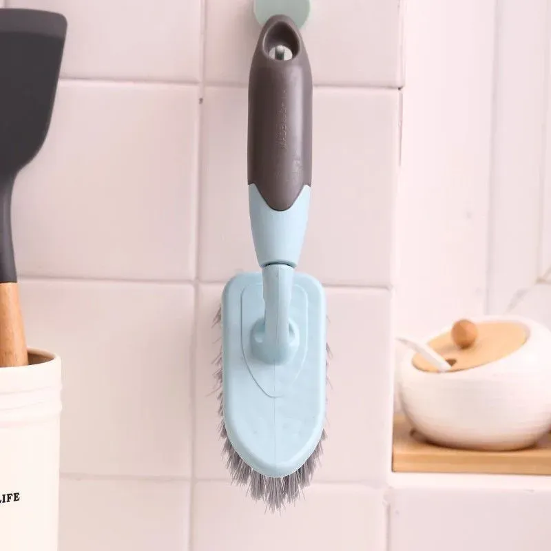 Brosse multifonction à poils rigides pour joints de sol et carrelage de salle de bain 9