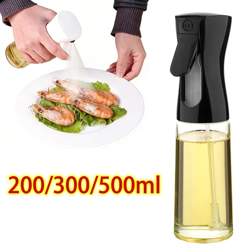 Vaporisateur d'huile en plastique 200/300/500 ml, qualité alimentaire, pour cuisson, barbecue et friteuse à air, modèle YH001 2
