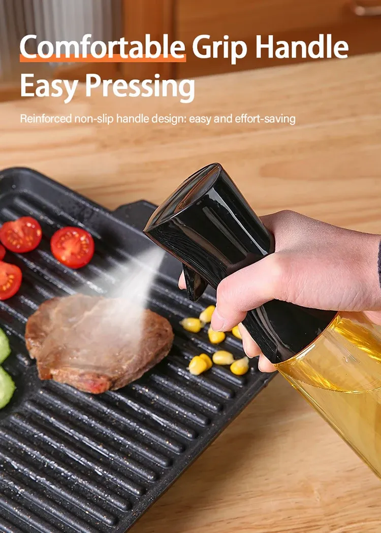 Vaporisateur d'huile en utilisation en cuisine