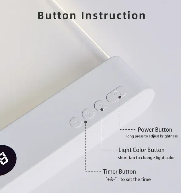Lampe de lecture en situation d'utilisation