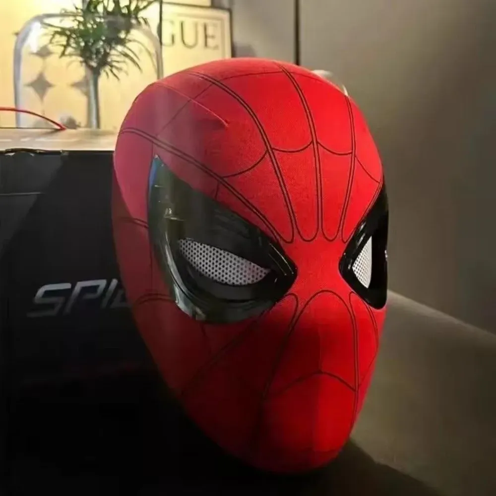 Masque de tête cosplay à yeux mobiles 1:1, accessoire de costume pour Halloween 7