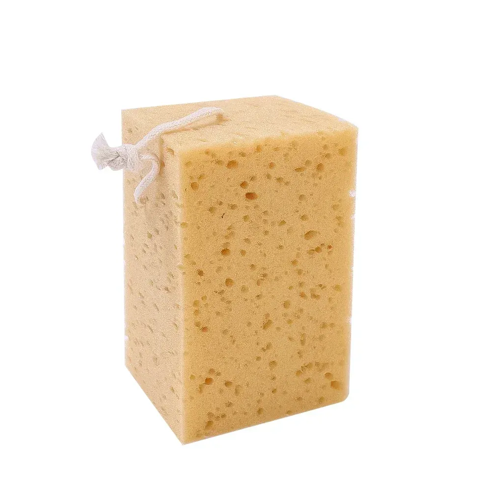 Éponge de lavage pour voiture en nid d'abeille grand format avec brosse dépoussiérante pour le détailing automobile 7