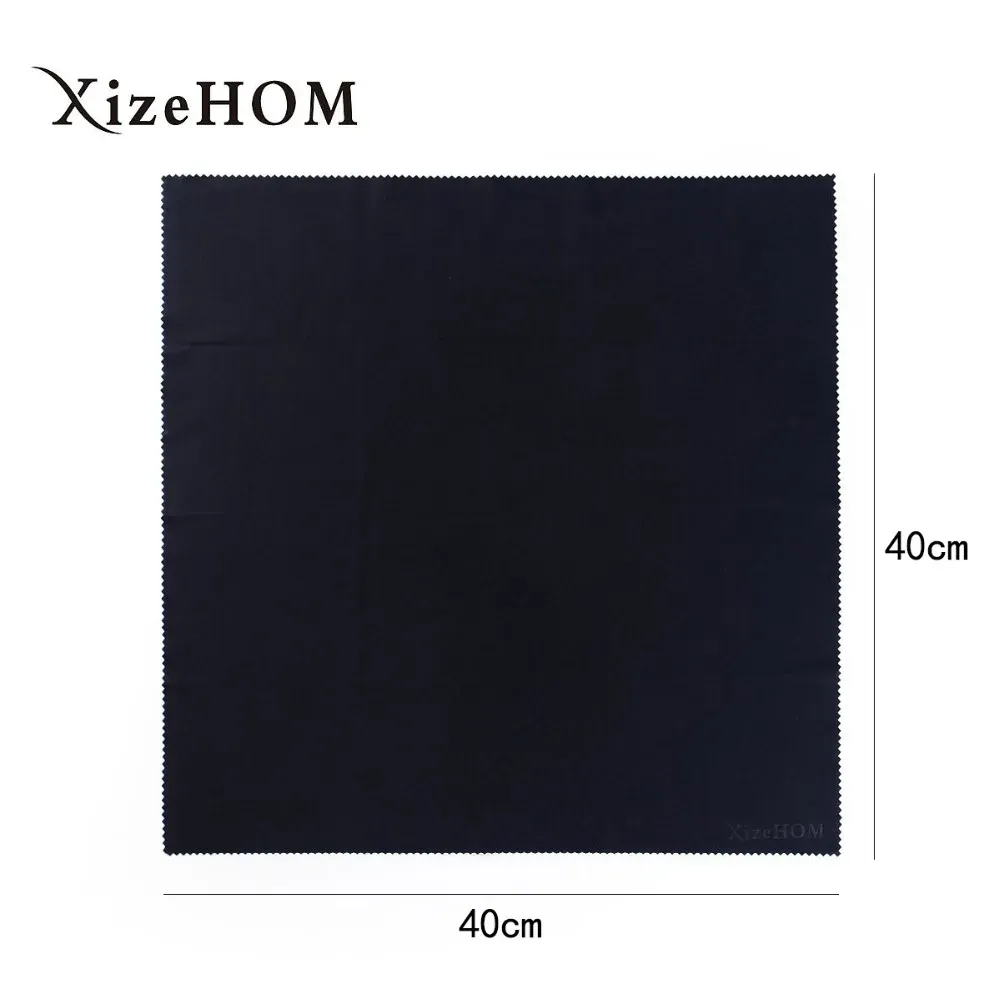 Chiffons en microfibre extra larges 40 x 40 cm pour ordinateur portable, téléviseur LCD, objectif d'appareil photo, verre, iPad et surfaces délicates, coloris assortis - Image 1