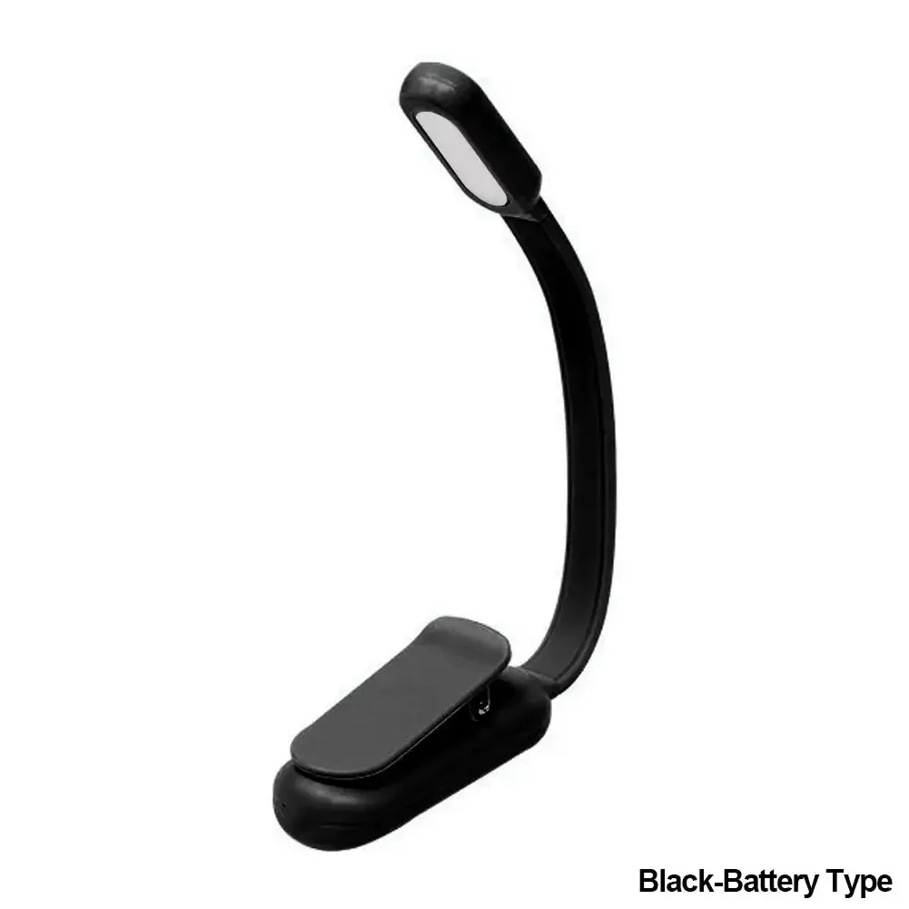 Lampe de lecture LED USB mini à pince, rechargeable, 3 couleurs de lumière et luminosité réglable, idéale pour la lecture nocturne, l'étude et les voyages 12