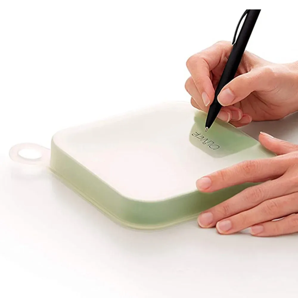 Boîte à bento en silicone, finitions soignées