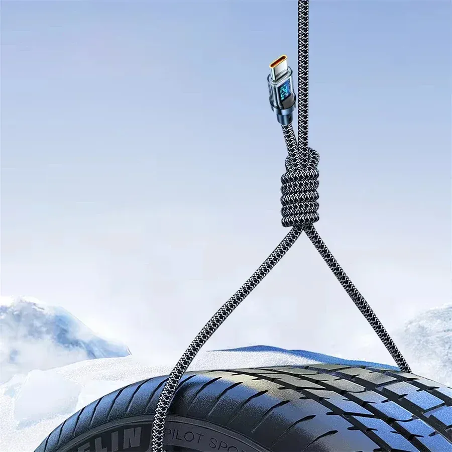 Câble de charge finition détaillée
