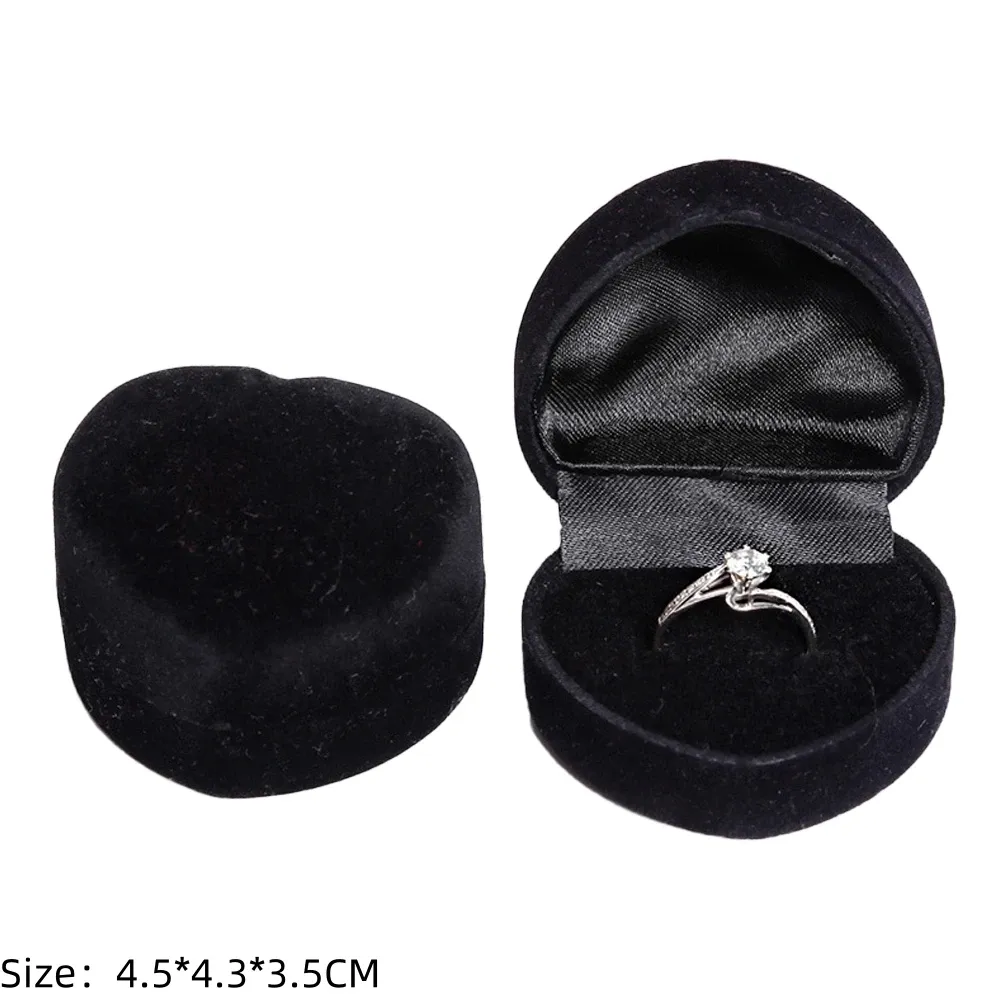 Écrin carré en velours pour boucles d'oreilles et bagues, organisateur de bijoux 20