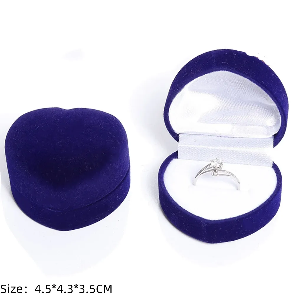 Écrin carré en velours pour boucles d'oreilles et bagues, organisateur de bijoux 27