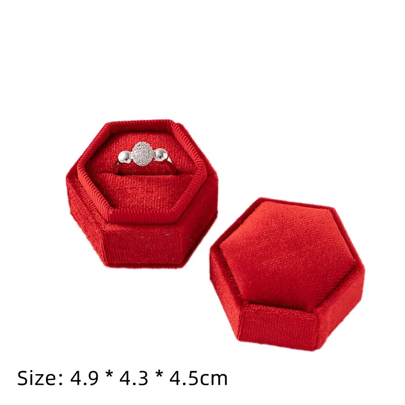 Écrin carré en velours pour boucles d'oreilles et bagues, organisateur de bijoux 13