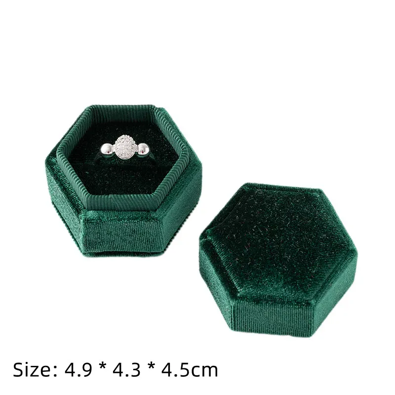 Écrin carré en velours pour boucles d'oreilles et bagues, organisateur de bijoux 14