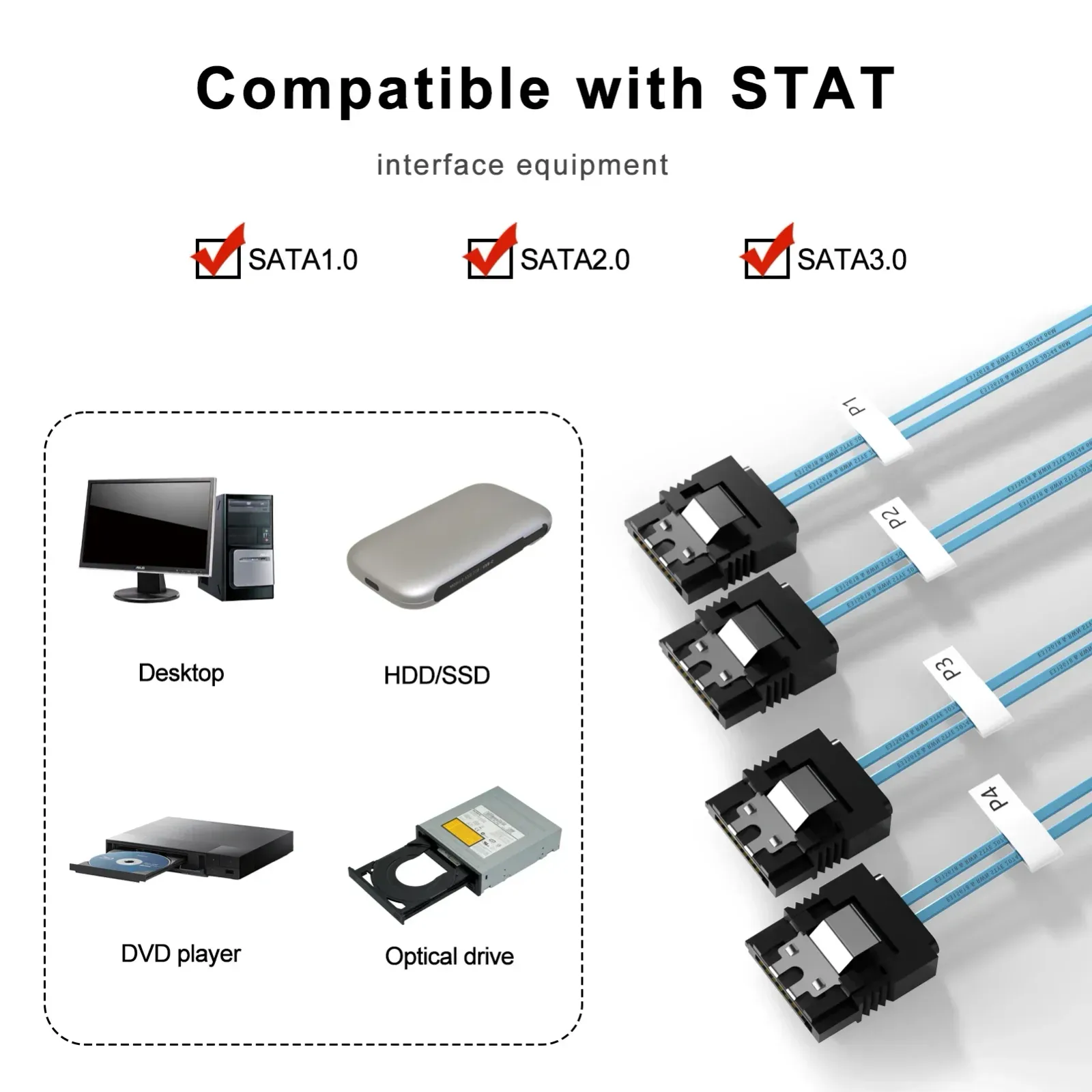 Ensemble SATA pour serveur et NAS