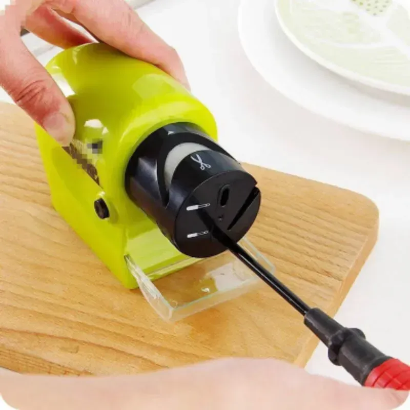 Affûteur électrique automatique pour couteaux et ciseaux, usage domestique et professionnel 4